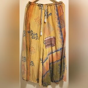 Kantha Bae Silk Bliss Bell Lounger Pants